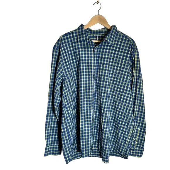 Vineyard Vines On The Go Performance Shirt Button Down Sleeve Plaid Size XXL NWT - Picture 3 of 7